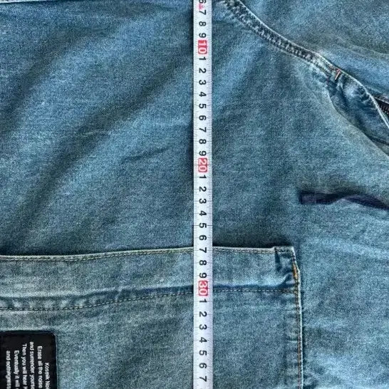[BUNJANG] GU x Undercover Denim Cargo Pants (XL) / GU X 언더커버 데님 카고 팬츠(XL)