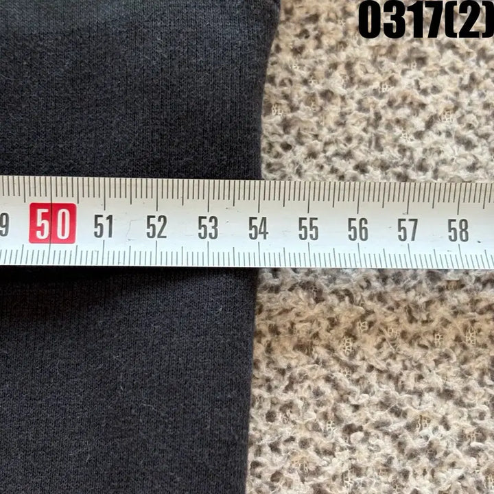 [SOLD OUT] EXR 반집업 맨투맨 블랙 105
