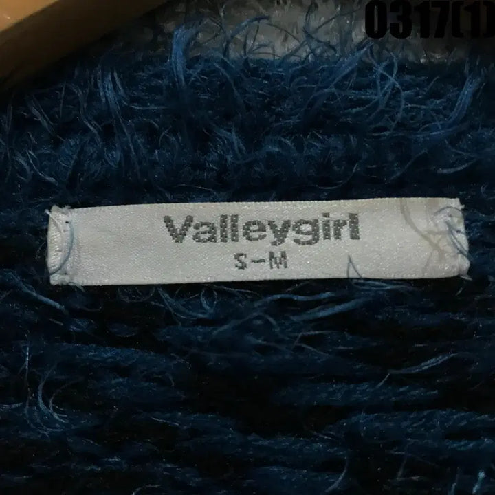 [SOLD OUT] Valleygirl 털실 가디건 블루 sm