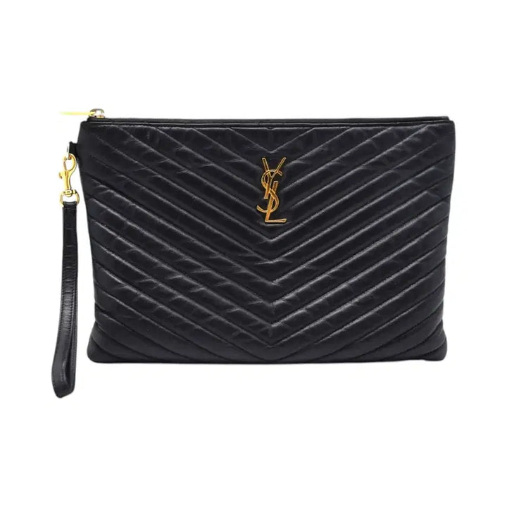 [BUNJANG] Saint Laurent Matelassé Clutch Medium / [착한중고명품동래점] 생로랑 마틀라세 클러치 미듐 559193 상태 B+