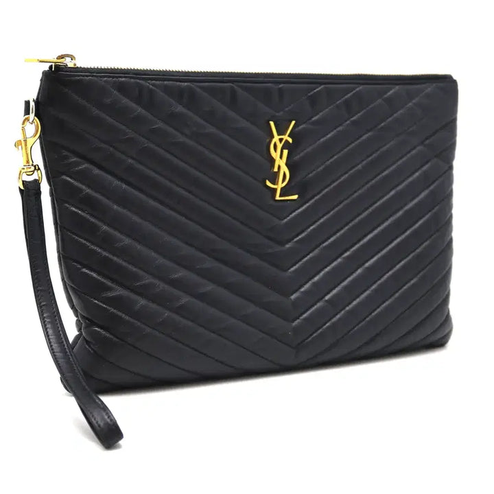 [BUNJANG] Saint Laurent Matelassé Clutch Medium / [착한중고명품동래점] 생로랑 마틀라세 클러치 미듐 559193 상태 B+