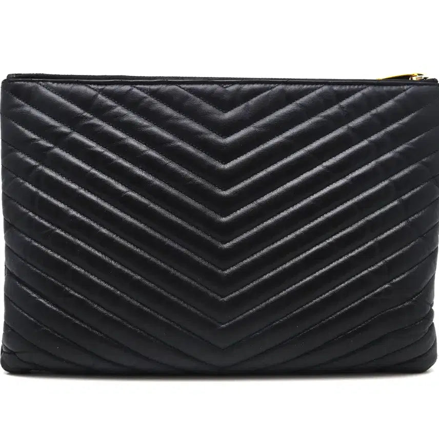 [BUNJANG] Saint Laurent Matelassé Clutch Medium / [착한중고명품동래점] 생로랑 마틀라세 클러치 미듐 559193 상태 B+