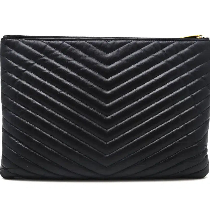 [BUNJANG] Saint Laurent Matelassé Clutch Medium / [착한중고명품동래점] 생로랑 마틀라세 클러치 미듐 559193 상태 B+