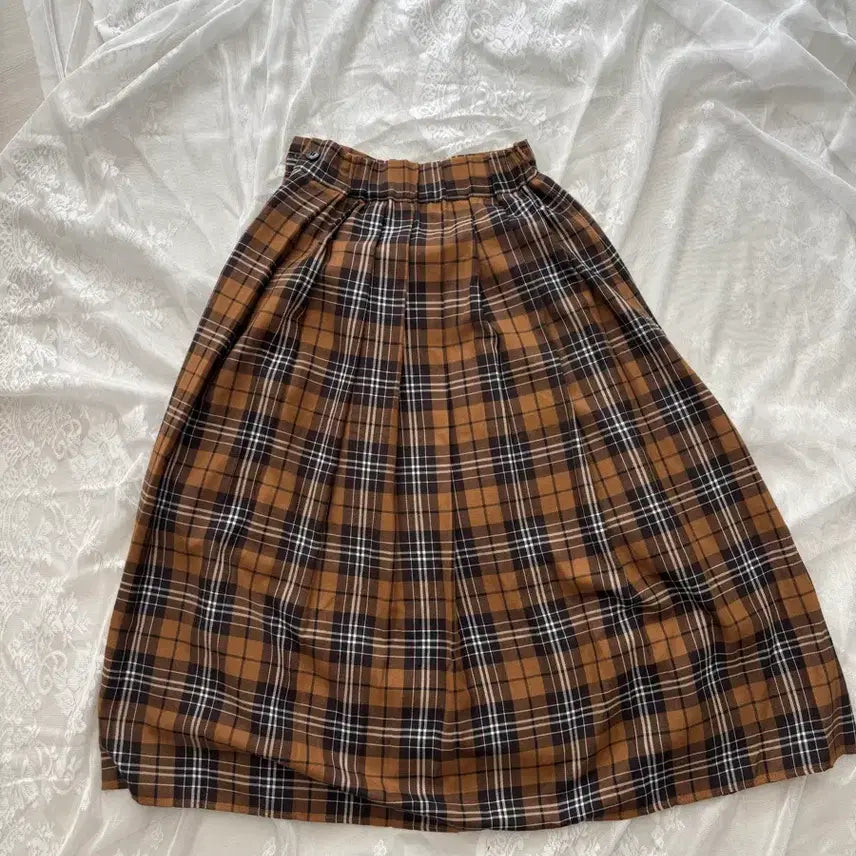 [BUNJANG] Vintage Mori Girl Long Skirt / 일본 빈티지 모리걸 롱스커트