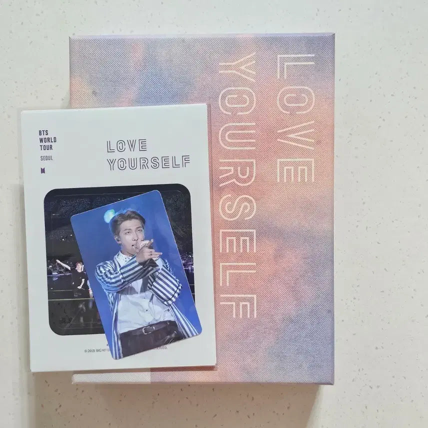 [BUNJANG] BTS RM LOVE YOURSELF Seoul DVD + Photocard / 방탄소년단 LOVE YOURSELF 서울 DVD + RM 남준 포카