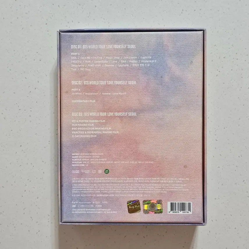 [BUNJANG] BTS RM LOVE YOURSELF Seoul DVD + Photocard / 방탄소년단 LOVE YOURSELF 서울 DVD + RM 남준 포카