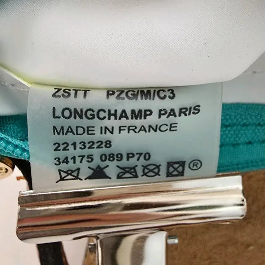 [BUNJANG] Longchamp Le Pliage Original Handle Pouch Mint / 롱샴 르플리아쥬 오리지널 핸들 파우치 민트