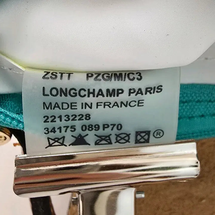 [BUNJANG] Longchamp Le Pliage Original Handle Pouch Mint / 롱샴 르플리아쥬 오리지널 핸들 파우치 민트
