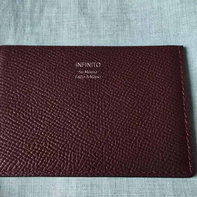 [SOLD OUT] 인피니토 악어가죽 버건디 카드지갑 새제품