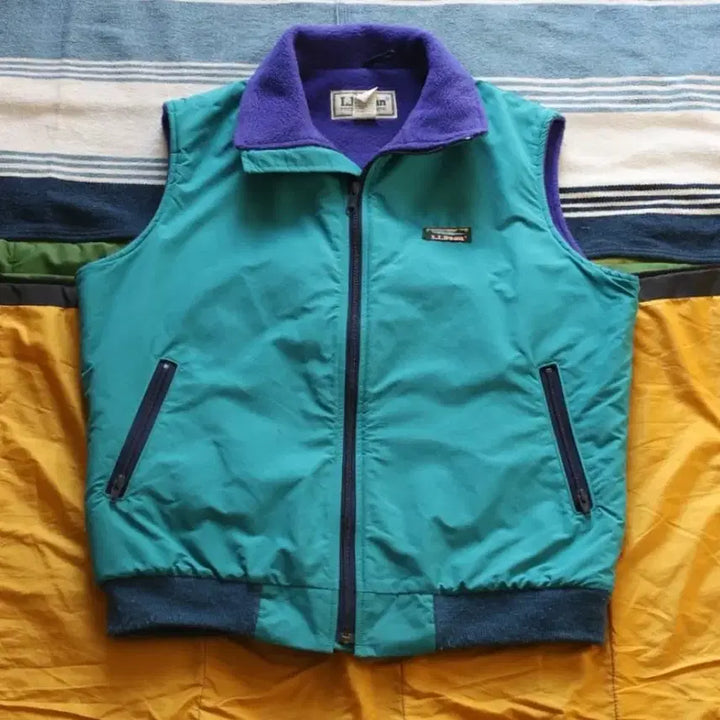 [BUNJANG] LL Bean 80s Warm Up Vest / 엘엘빈 80s 웜업 베스트