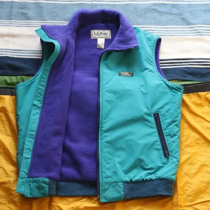 [BUNJANG] LL Bean 80s Warm Up Vest / 엘엘빈 80s 웜업 베스트