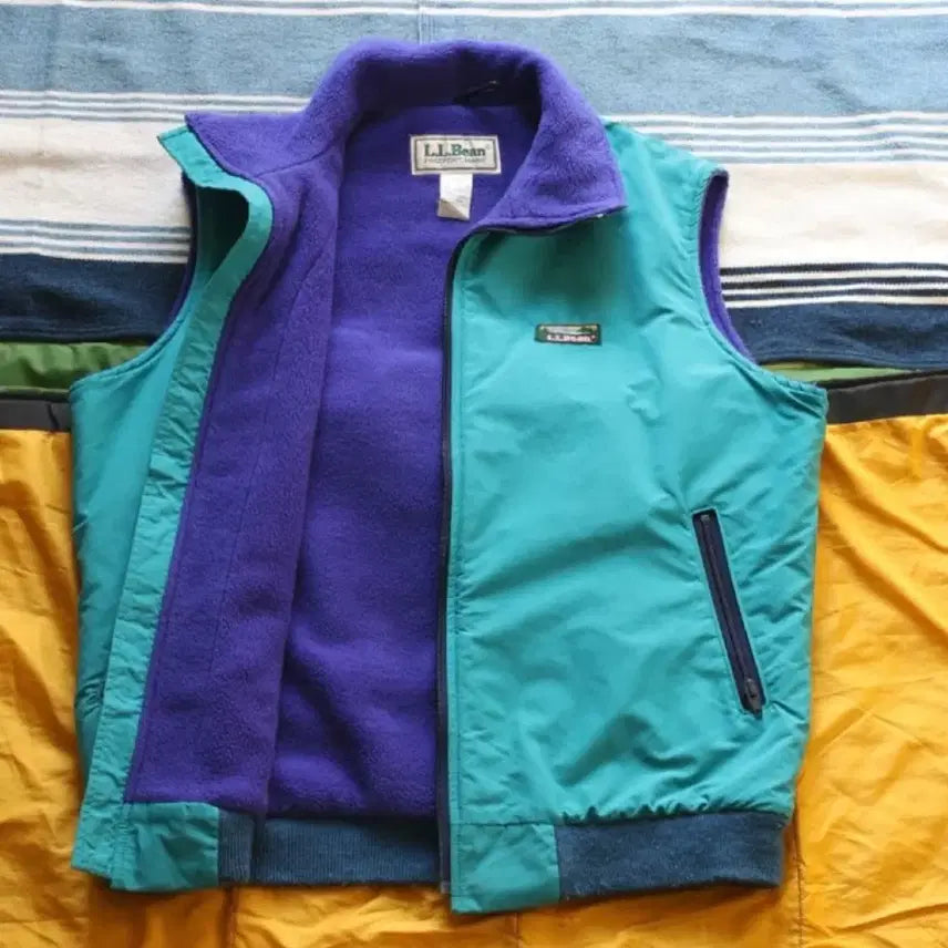 [BUNJANG] LL Bean 80s Warm Up Vest / 엘엘빈 80s 웜업 베스트