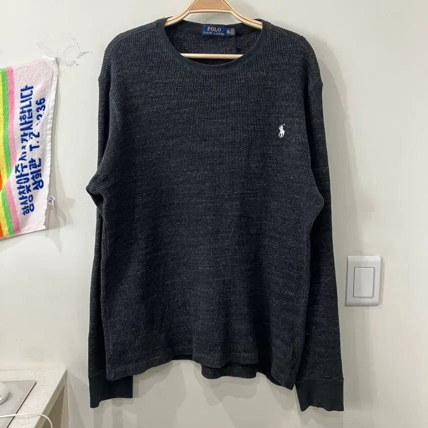 [BUNJANG] Polo Waffle Long Sleeve / 53 폴로 와플 롱슬리브
