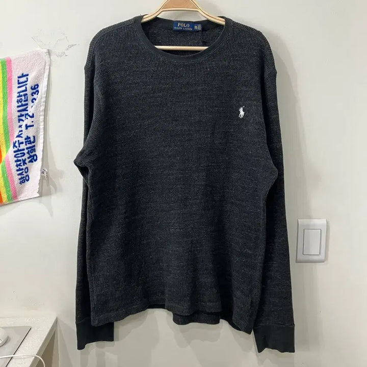 [BUNJANG] Polo Waffle Long Sleeve / 53 폴로 와플 롱슬리브