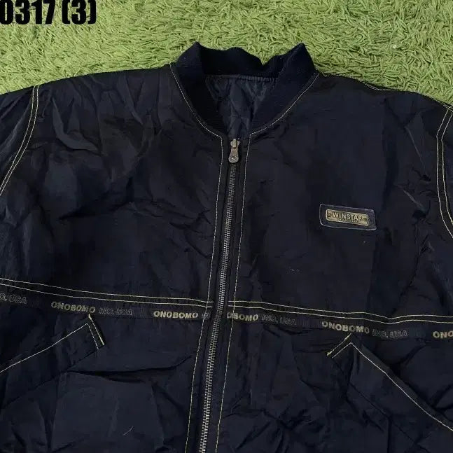 [SOLD OUT] 빈티지 블루종 점퍼 자켓 실측 105