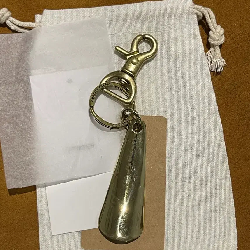 [BUNJANG] RRL Brass Shoe Horn Keyring Set / 빈티지 황동 구두주걱 키링세트 RRL무드
