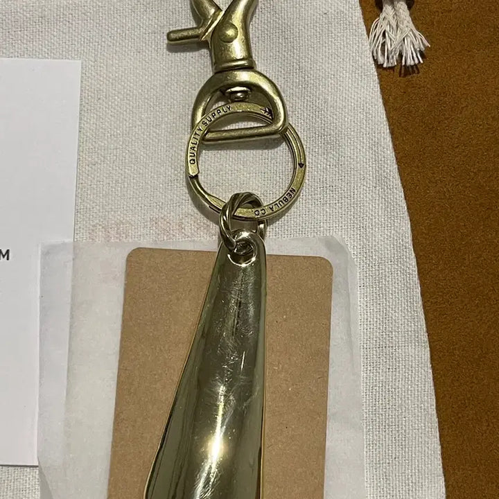 [BUNJANG] RRL Brass Shoe Horn Keyring Set / 빈티지 황동 구두주걱 키링세트 RRL무드