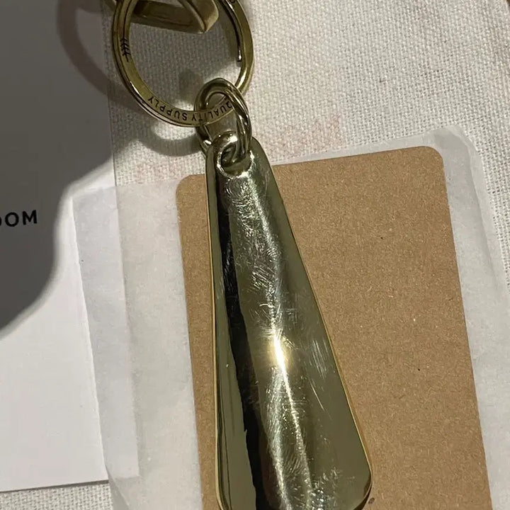 [BUNJANG] RRL Brass Shoe Horn Keyring Set / 빈티지 황동 구두주걱 키링세트 RRL무드