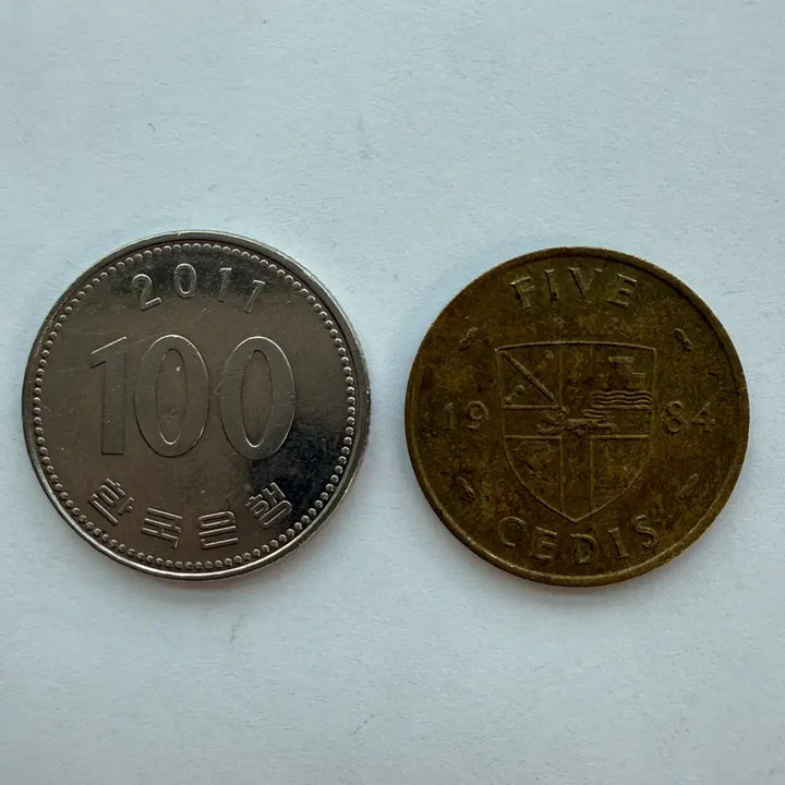 [BUNJANG] Ghana 5 Cedis Coin (1984) / 1984년 가나 5세디 동전 S981