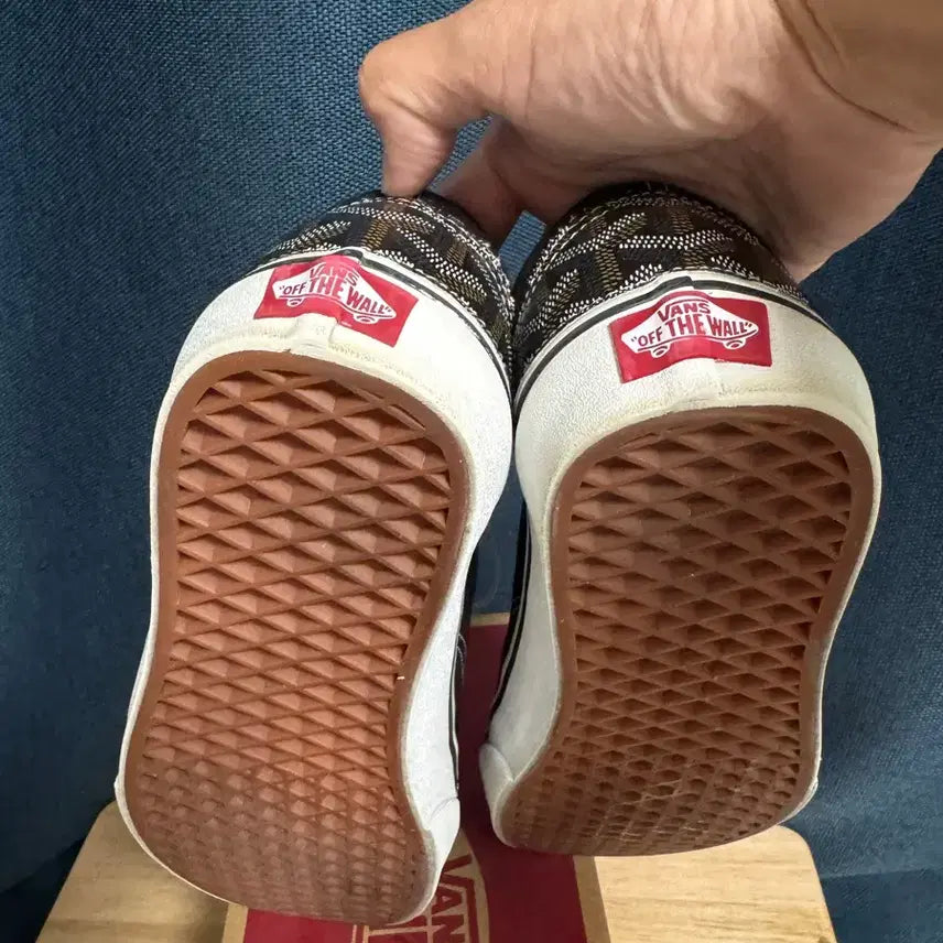 [BUNJANG] Vans Goyard Custom Sneakers / 반스 고야드 커스텀 270