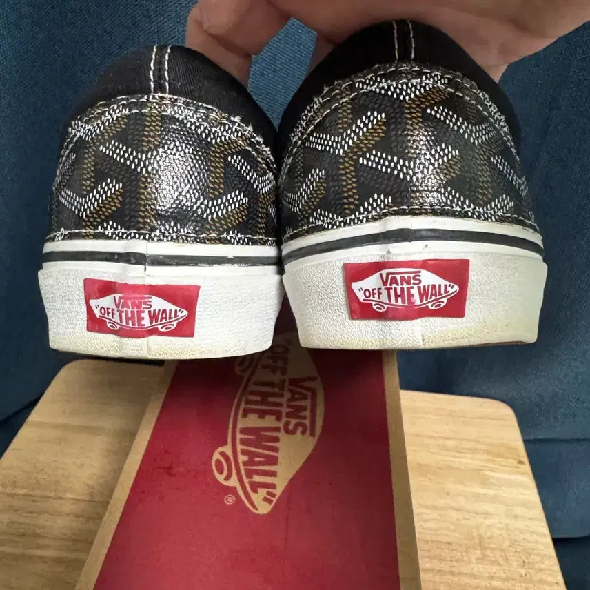 [BUNJANG] Vans Goyard Custom Sneakers / 반스 고야드 커스텀 270