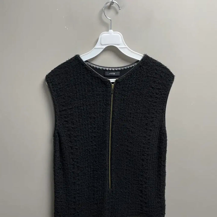 [BUNJANG] System Tweed Vest Dress / 시스템 트위드 베스트 원피스