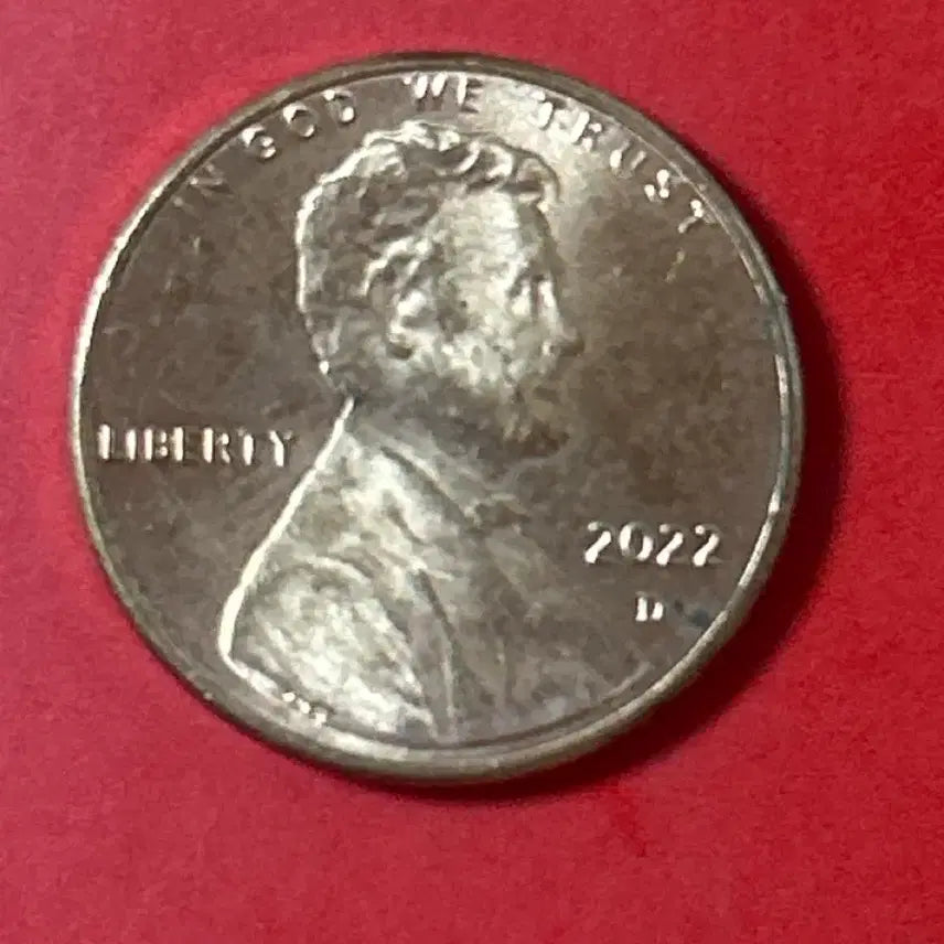 [BUNJANG] 2022 Lincoln Cent Coin / 2022년 미국 링컨 센트 동전 J96
