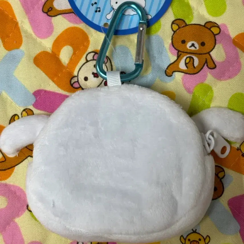 [BUNJANG] Crayon Shin-chan Shiro Carabiner Pouch / 짱구는못말려 흰둥이 카라비너 파우치 [일본정품 새상품]
