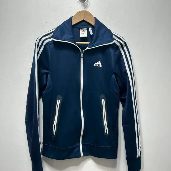 [BUNJANG] Adidas Three Stripes Track Jacket Navy M Women&