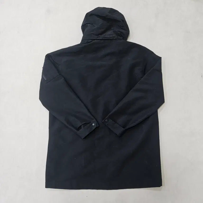 [BUNJANG] Dickies Navy Long Hooded Windbreaker / L 디키즈 네이비 롱 후드 바람막이 0312Y