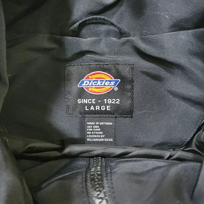 [BUNJANG] Dickies Navy Long Hooded Windbreaker / L 디키즈 네이비 롱 후드 바람막이 0312Y