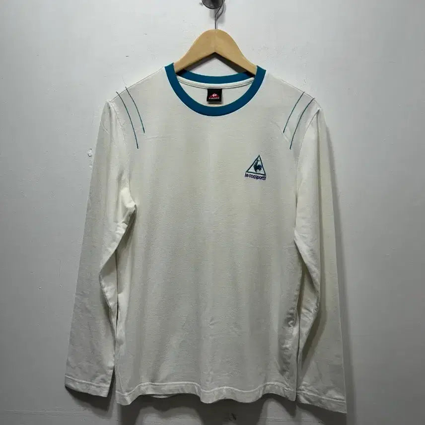 [BUNJANG] Le Coq Sportif Long Sleeve T-shirt White M / 르꼬끄 스포르티브 긴팔 티셔츠 화이트 M