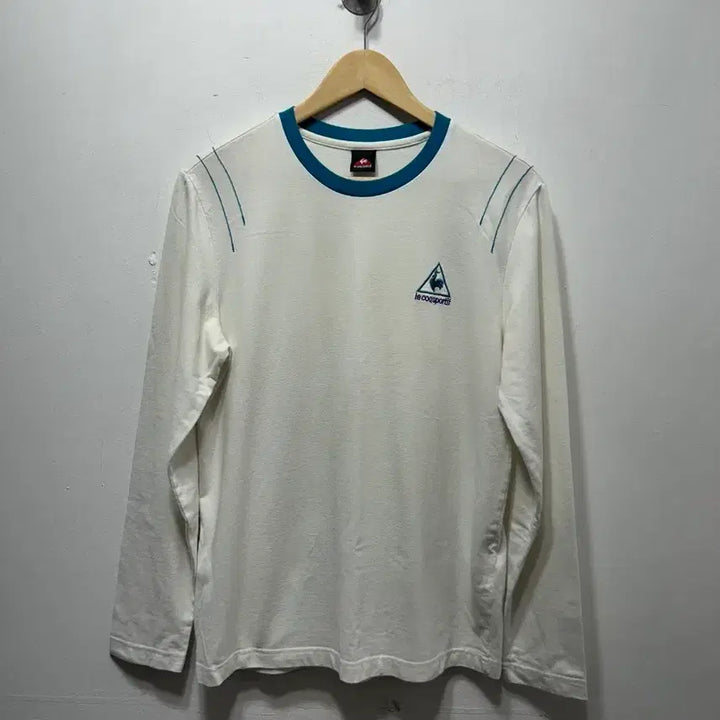 [BUNJANG] Le Coq Sportif Long Sleeve T-shirt White M / 르꼬끄 스포르티브 긴팔 티셔츠 화이트 M