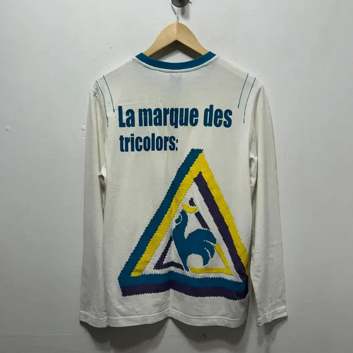 [BUNJANG] Le Coq Sportif Long Sleeve T-shirt White M / 르꼬끄 스포르티브 긴팔 티셔츠 화이트 M