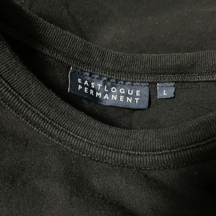 [BUNJANG] Eastlogue Permanent Short Sleeve T-shirt / [이스트로그 퍼머넌트 반팔티 / 블랙]