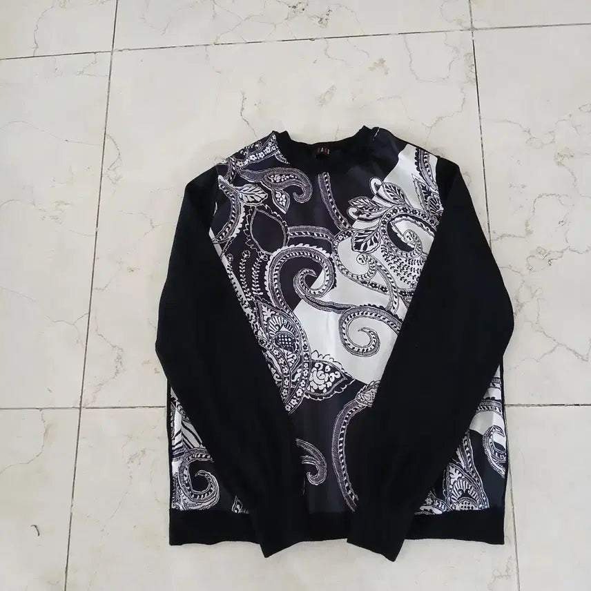 [BUNJANG] Daks Print Match Knit Sweater / 022 닥스 프린트매치 니트 66