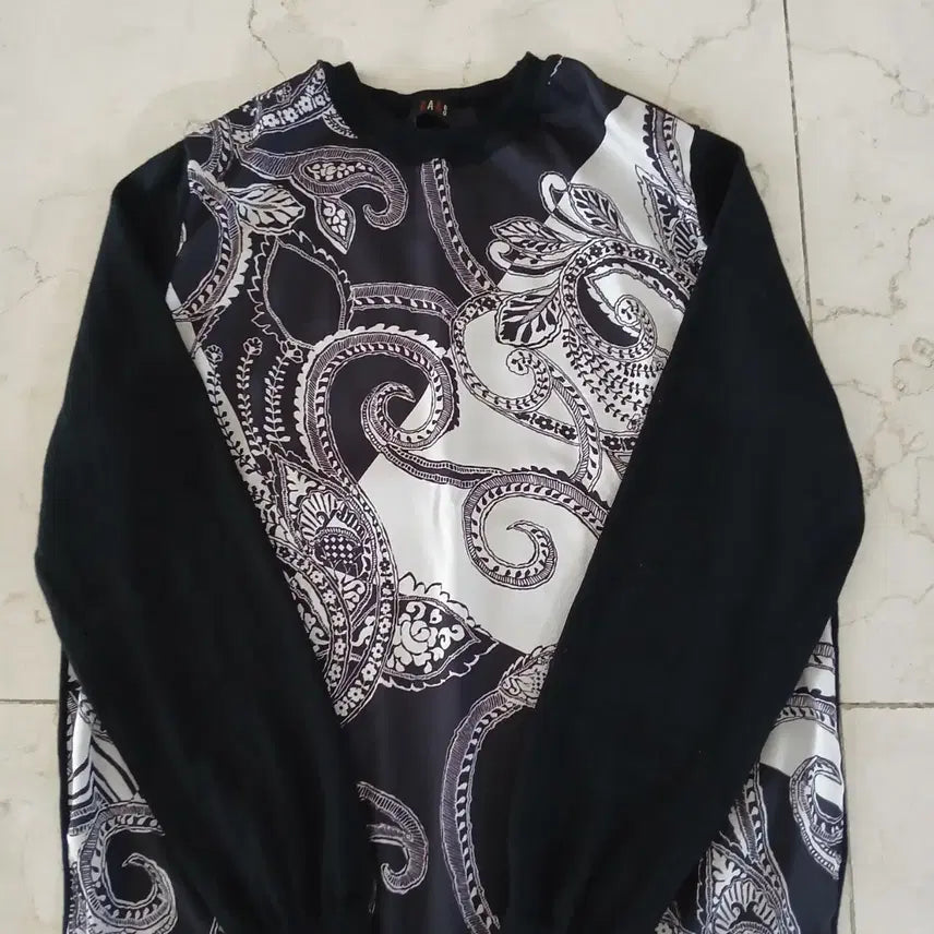 [BUNJANG] Daks Print Match Knit Sweater / 022 닥스 프린트매치 니트 66