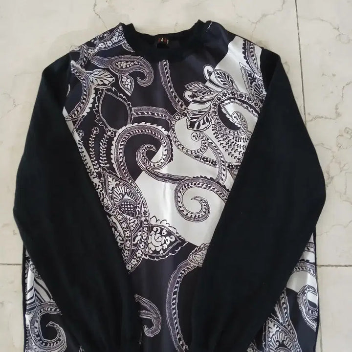 [BUNJANG] Daks Print Match Knit Sweater / 022 닥스 프린트매치 니트 66