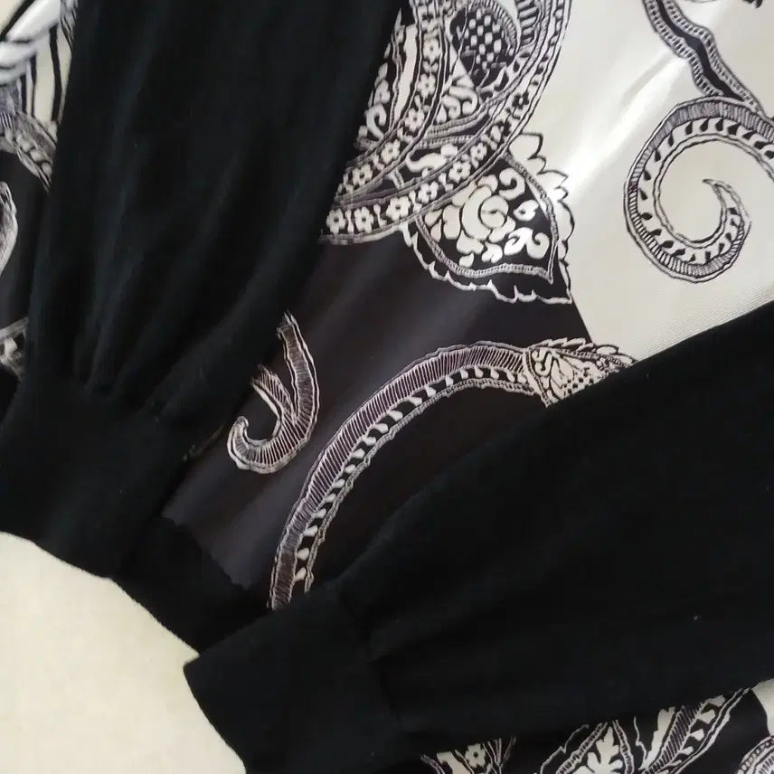 [BUNJANG] Daks Print Match Knit Sweater / 022 닥스 프린트매치 니트 66