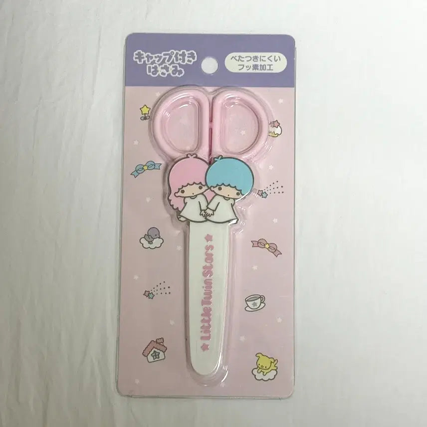 [BUNJANG] Sanrio Kiki &amp; Lala Scissors / [미개봉]산리오 언제까지나 잡화 문구 키키라라 리틀트윈스타 가위