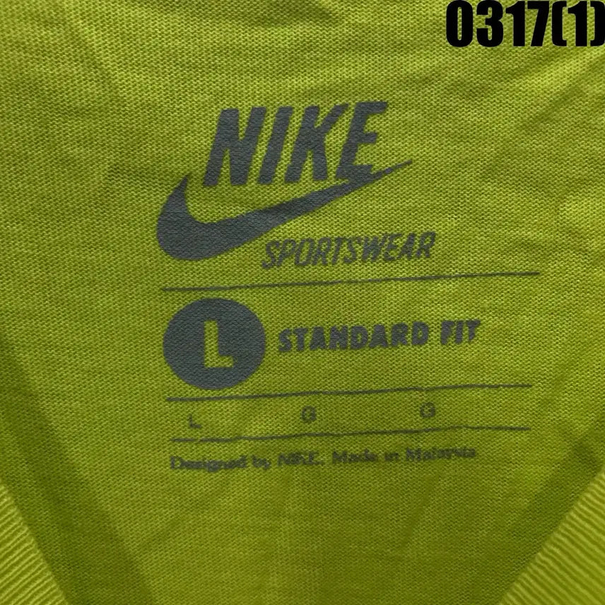 [SOLD OUT] 나이키 형광 JUST DO IT 반팔 티셔츠 L