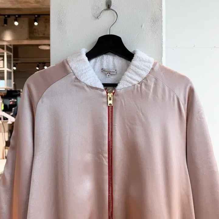 [SOLD OUT] 나타샤 진코 핑크 아세테이트 자켓