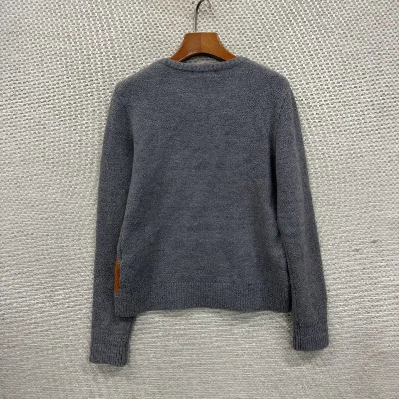 [BUNJANG] Beanpole Golf Casual Wool Knit Sweater / 빈폴 골프 캐주얼 울 니트 스웨터 90 A07583