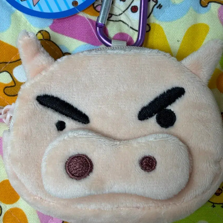 [BUNJANG] Crayon Shin-chan Buriburi Carabiner Pouch / 짱구는못말려 부리부리 카라비너 파우치 [일본정품 새상품]