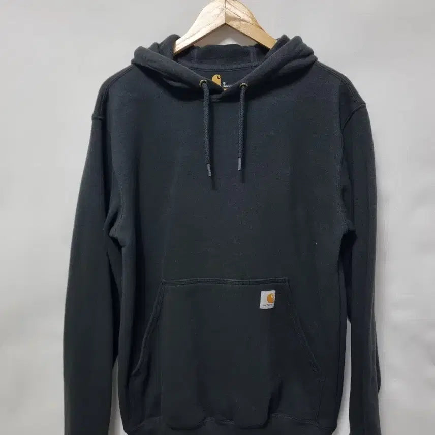 [BUNJANG] Carhartt Black Hoodie S / 칼하트 블랙 후드티 S
