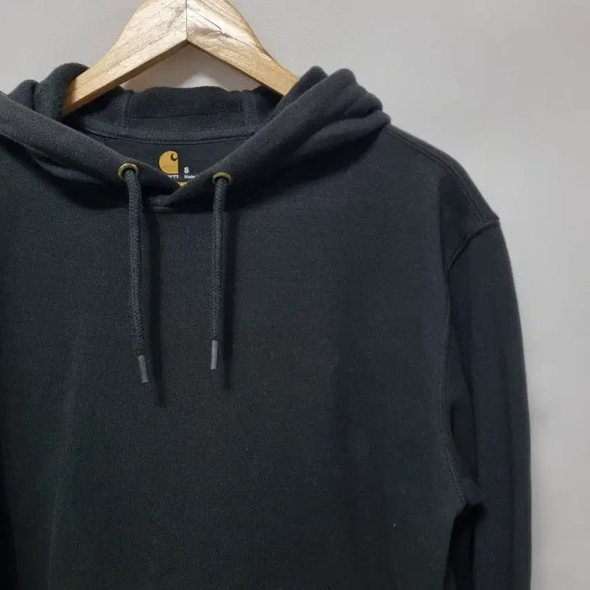 [BUNJANG] Carhartt Black Hoodie S / 칼하트 블랙 후드티 S