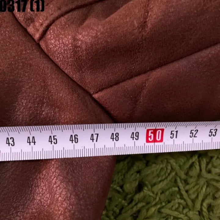 [SOLD OUT] 빈폴 DEAR PAUL 무스탕 자켓 브라운 95