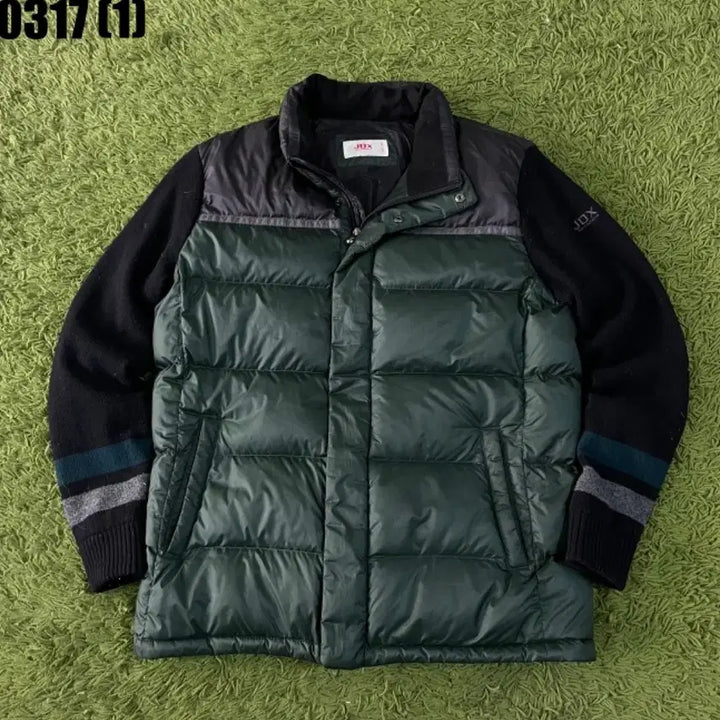 [SOLD OUT] JDX 그린 배색 다운 패딩 자켓 10