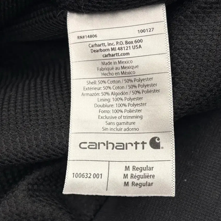 [BUNJANG] Carhartt Rain Defender Thermal Hooded Zip-Up Jacket / Carhartt 레인디펜더 써멀 후드 집업