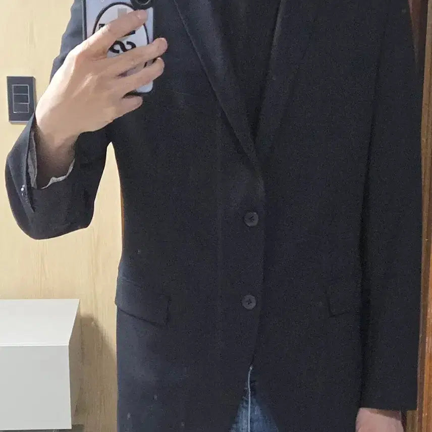 [BUNJANG] Theory Slim Wool Blazer Jacket / (착샷) 띠어리 슬림 울 블레이저 자켓
